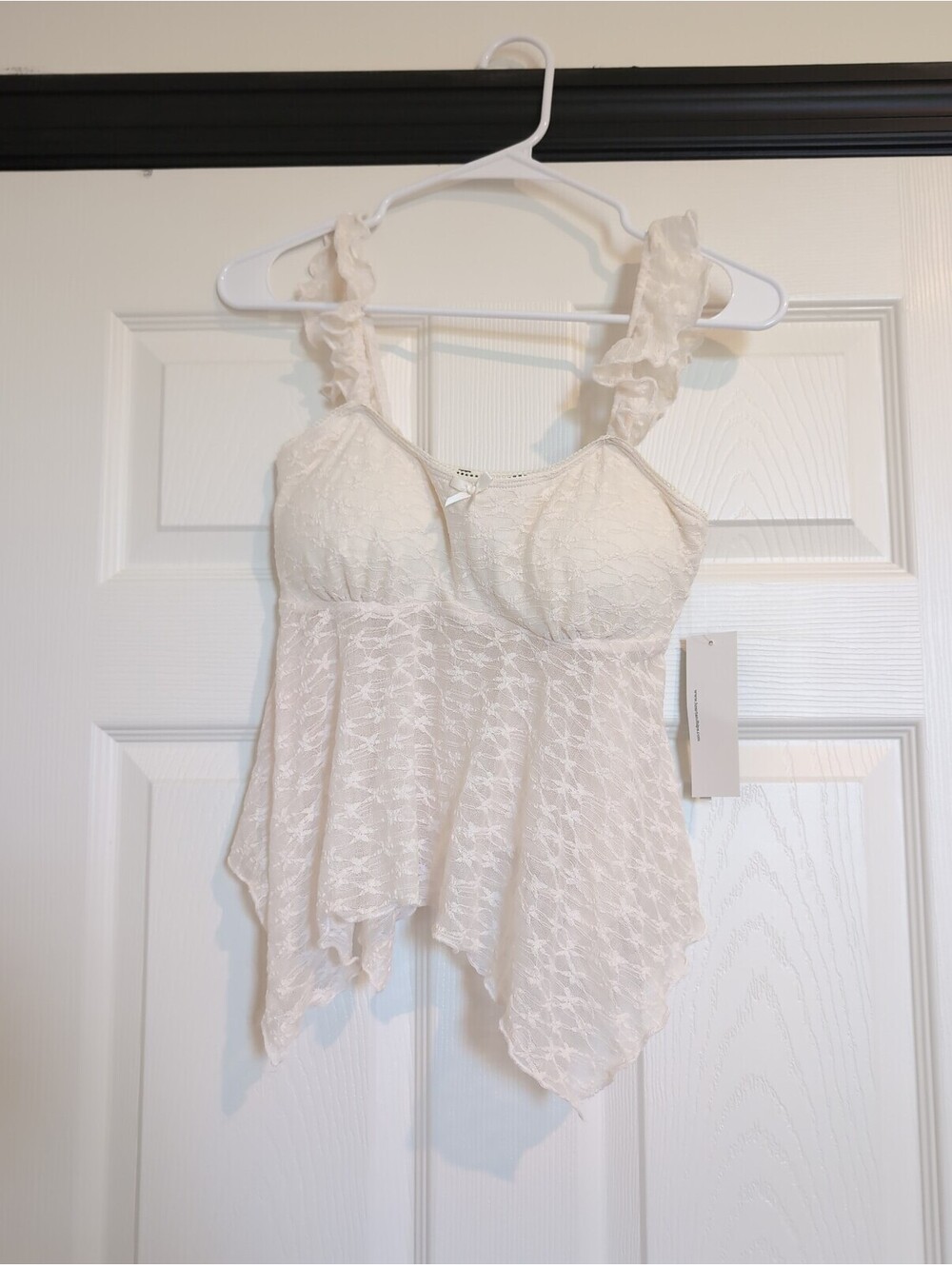 Large NWT fairy y2k cottage core feminine bra tank